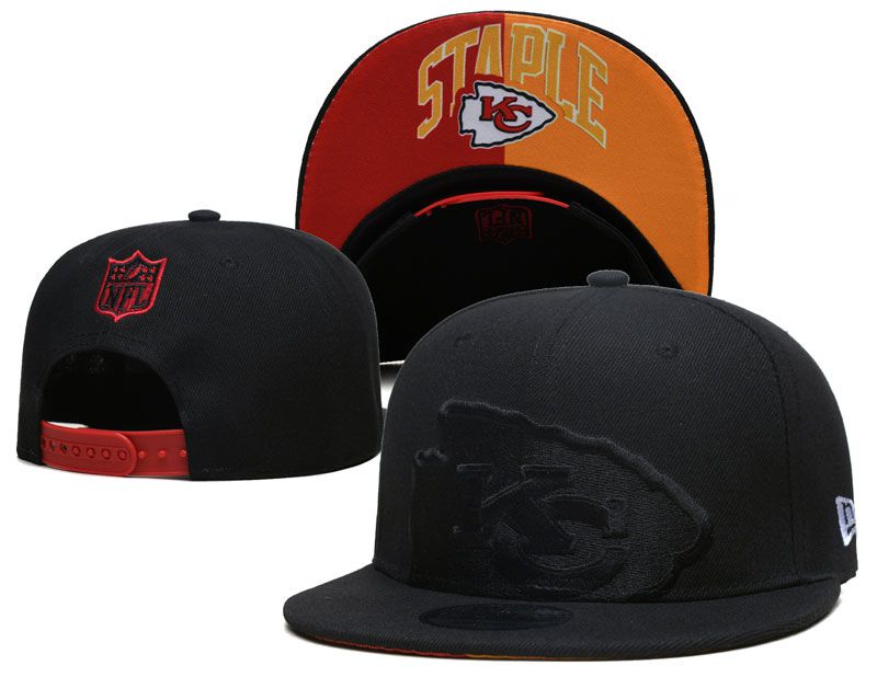 2023 NFL Kansas City Chiefs Hat YS0211->->Sports Caps